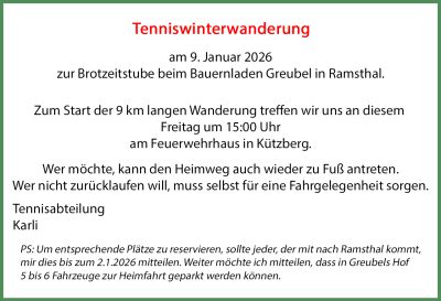 Winterwanderung 2026